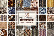 Animal Abstract Patterns - part 2, a Pattern Graphic by Ninterints (Thumbnail 1 of 15)