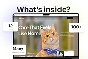 Petzen - Modern Pet Clinic Web UI, an UI Kit Template by Agensip Design Agency (Thumbnail 4 of 10)
