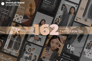 GEMINI | Premium Brand Growth Social, a Social Media Template by Ectorius.Studio
