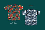 Lobster - Repeat Patterns Collection, a Pattern Graphic by Julia M. Watercolor (Thumbnail 8 of 10)