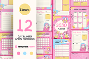 2030 Planner Canva Template Pack, a Design Template by TemplateCastleStore (Thumbnail 1 of 5)