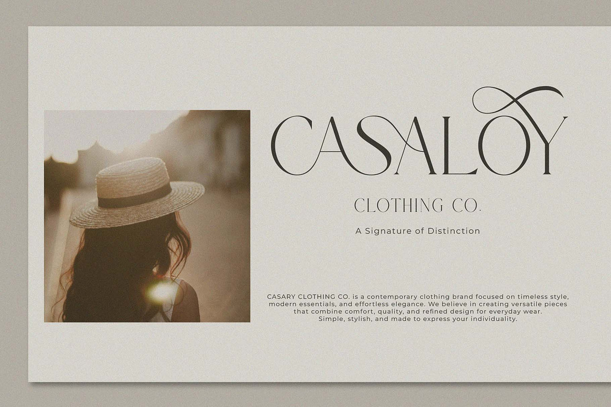 Kostel - Modern Luxury & Elegant, a Serif Font by Muflieart (Photo 3 of 10)