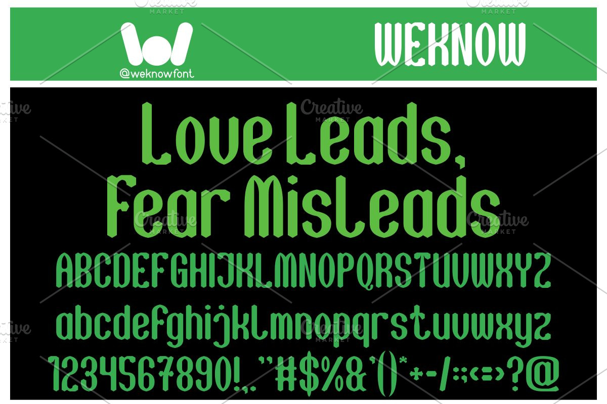 Believe System font, a Font by weknow (Photo 3 of 8)