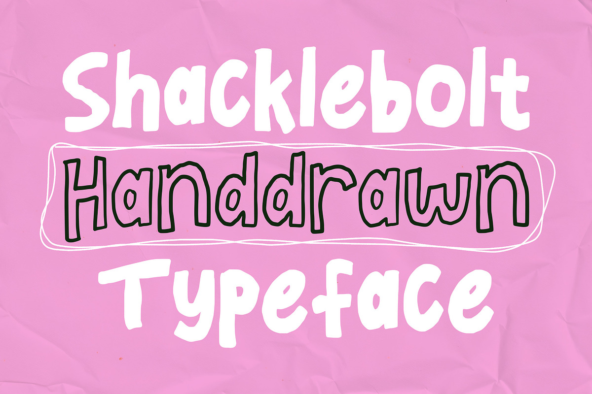 Shacklebolt Playful Handwritten, a Handwritten Font by Typehand Studio (Photo 3 of 9)