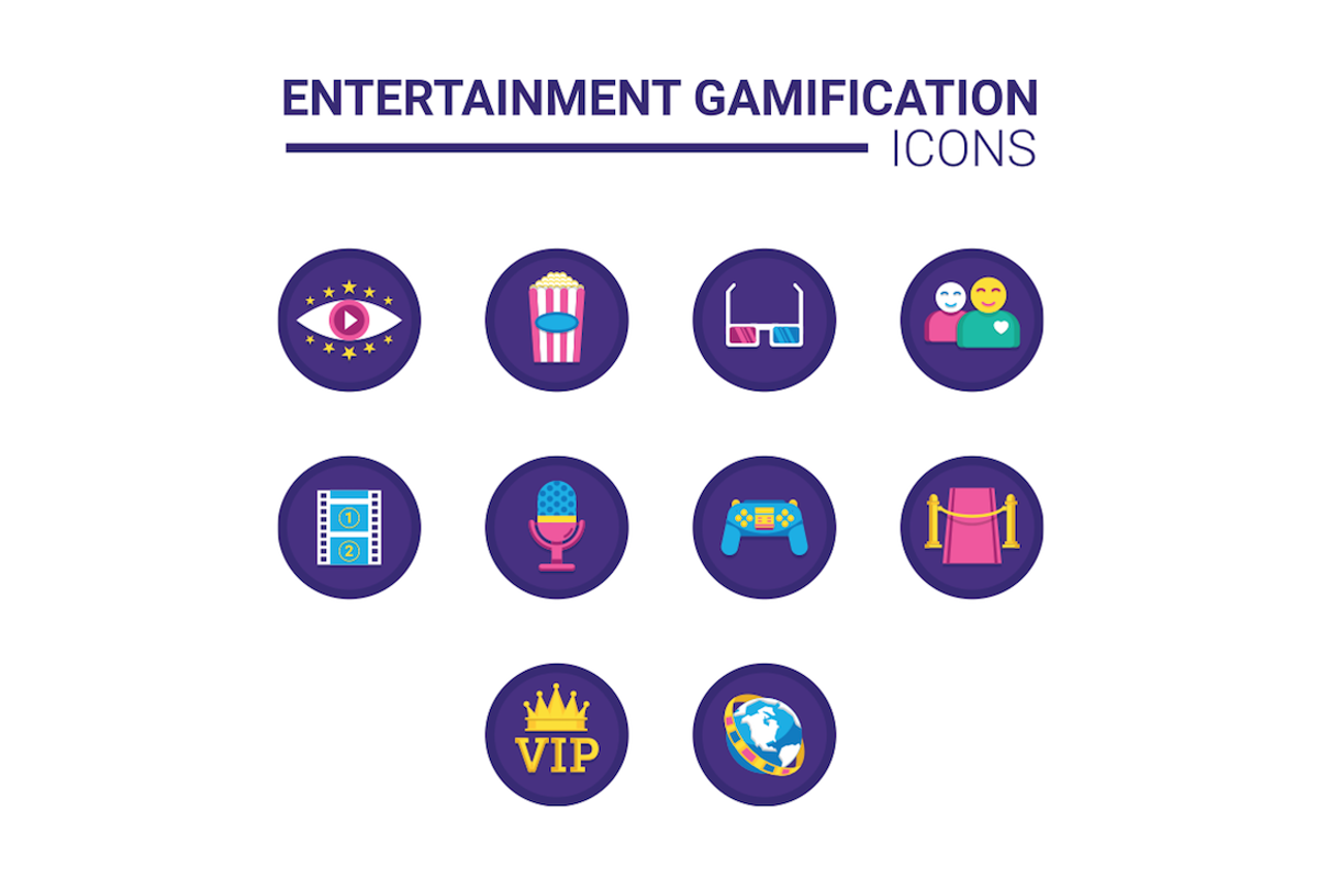 60 Gamification Icons, an Outline Icon by Flat Icons (Photo 4 of 7)