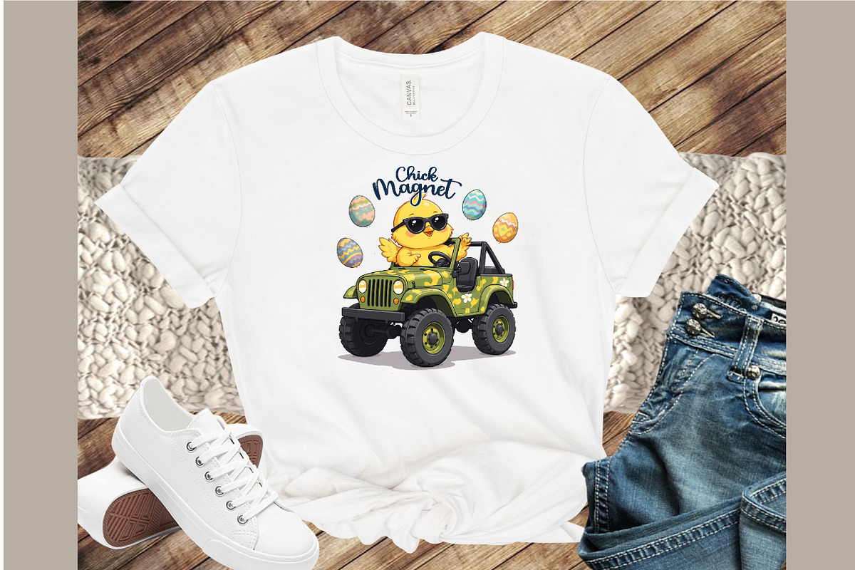 Chick Magnet PNG ,Cute Easter PNG, an Illustration by Sublimation Artist (Photo 4 of 6)