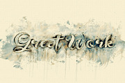 Watercolor Text Paint Plugin, an Action Add-On by MRI STUDIO (Thumbnail 17 of 20)