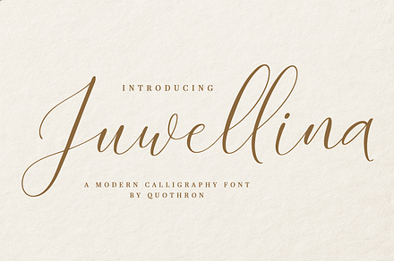 Juwellina Modern Calligraphy