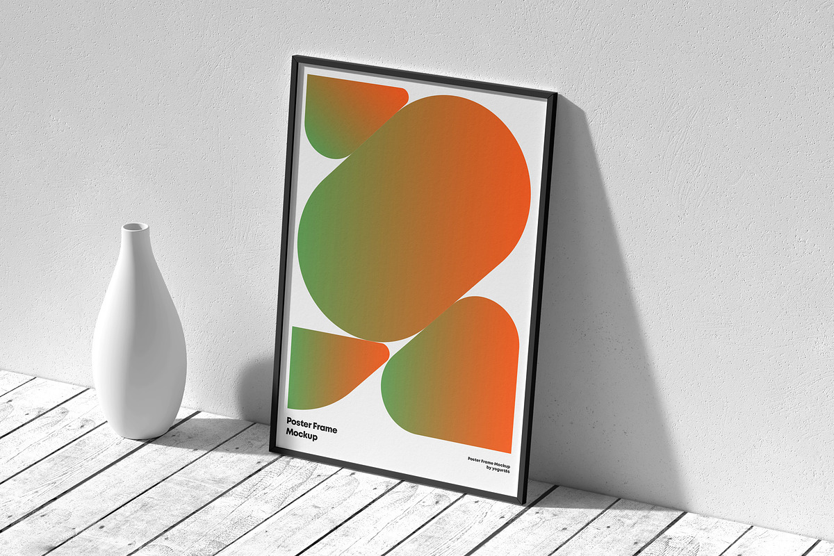 Poster Frame Mock-up, a Product Mockup by Yogurt86 (Photo 11 of 16)