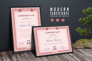 463. Modern Certificate Template