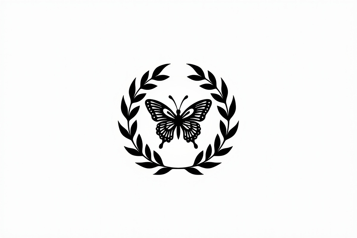 Butterfly Wreath Clipart Bundle, an Illustration by Artivon (Photo 2 of 9)