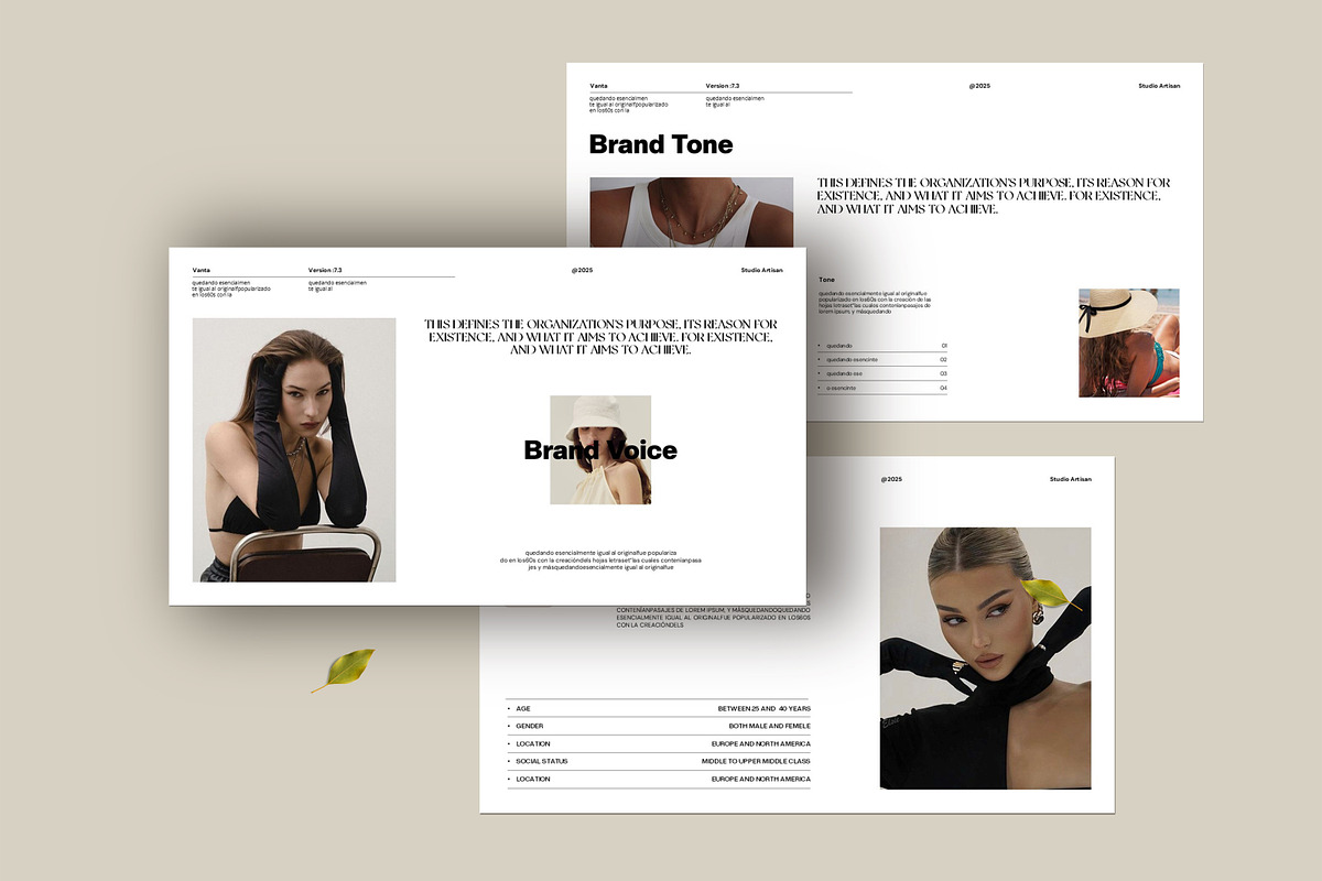 Vanta | Brand Strategy Template preview 8