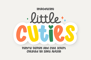 Little Cuties - Playful Display Font