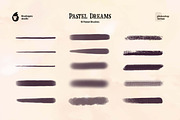 Pastel Dreams Photoshop Brushes, a Brush Add-On by brushapes.com (Thumbnail 4 of 10)