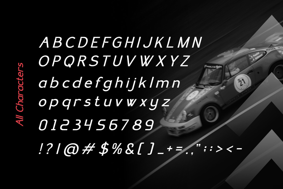 Speedbolt – Modern Sport Typeface, a Sans Serif Font by Vadovastd (Photo 5 of 7)