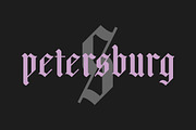 Pleasure | Modern Blackletter, a Blackletter Font by Muntab_Art (Thumbnail 3 of 8)