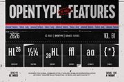 GC Dooze - Display Condensed Sans, a Sans Serif Font by Glyphonic (Thumbnail 9 of 15)