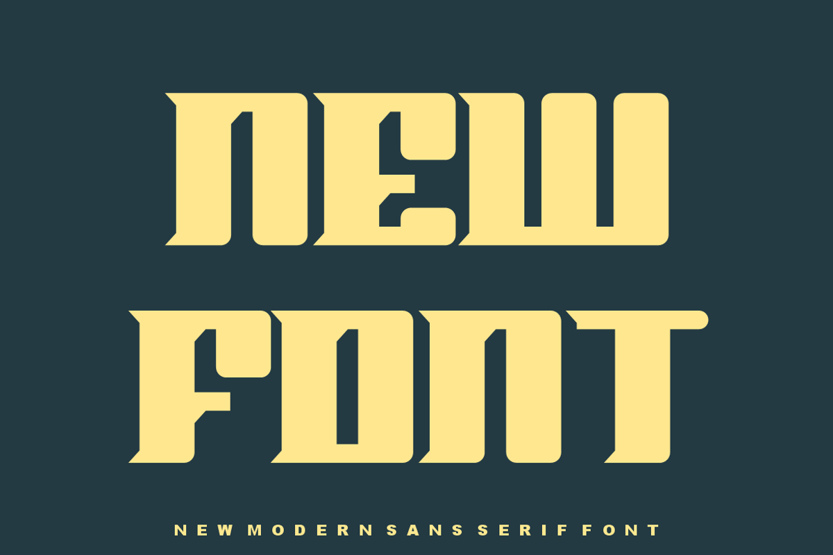 Kerbog - Font, a Sans Serif Font by artchiles_design (Photo 3 of 5)