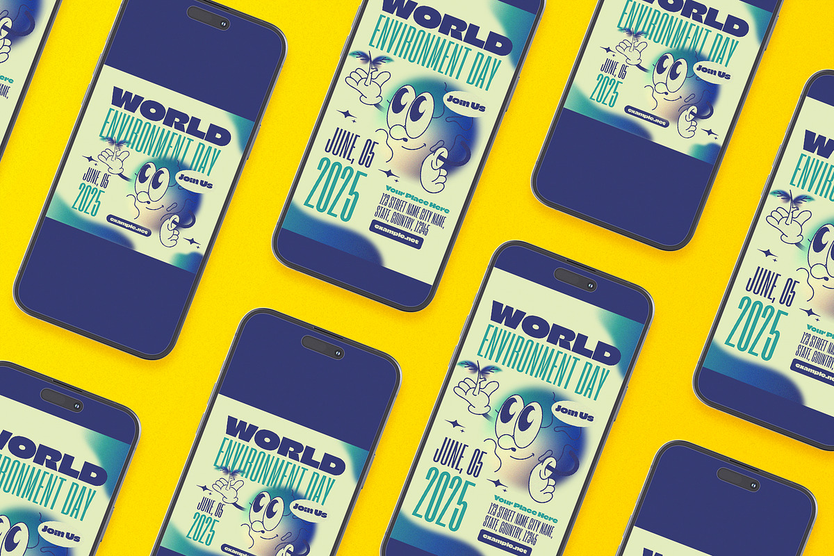 World Environment Day Flyer, a Flyer Template by Aiyari Graphic (Photo 2 of 3)