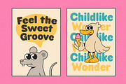 Mavelo Retro Sans Serif, a Sans Serif Font by Letterhend Studio (Thumbnail 4 of 10)