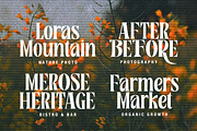 Rosamila Display, a Serif Font by Stripes Studio (Thumbnail 2 of 11)