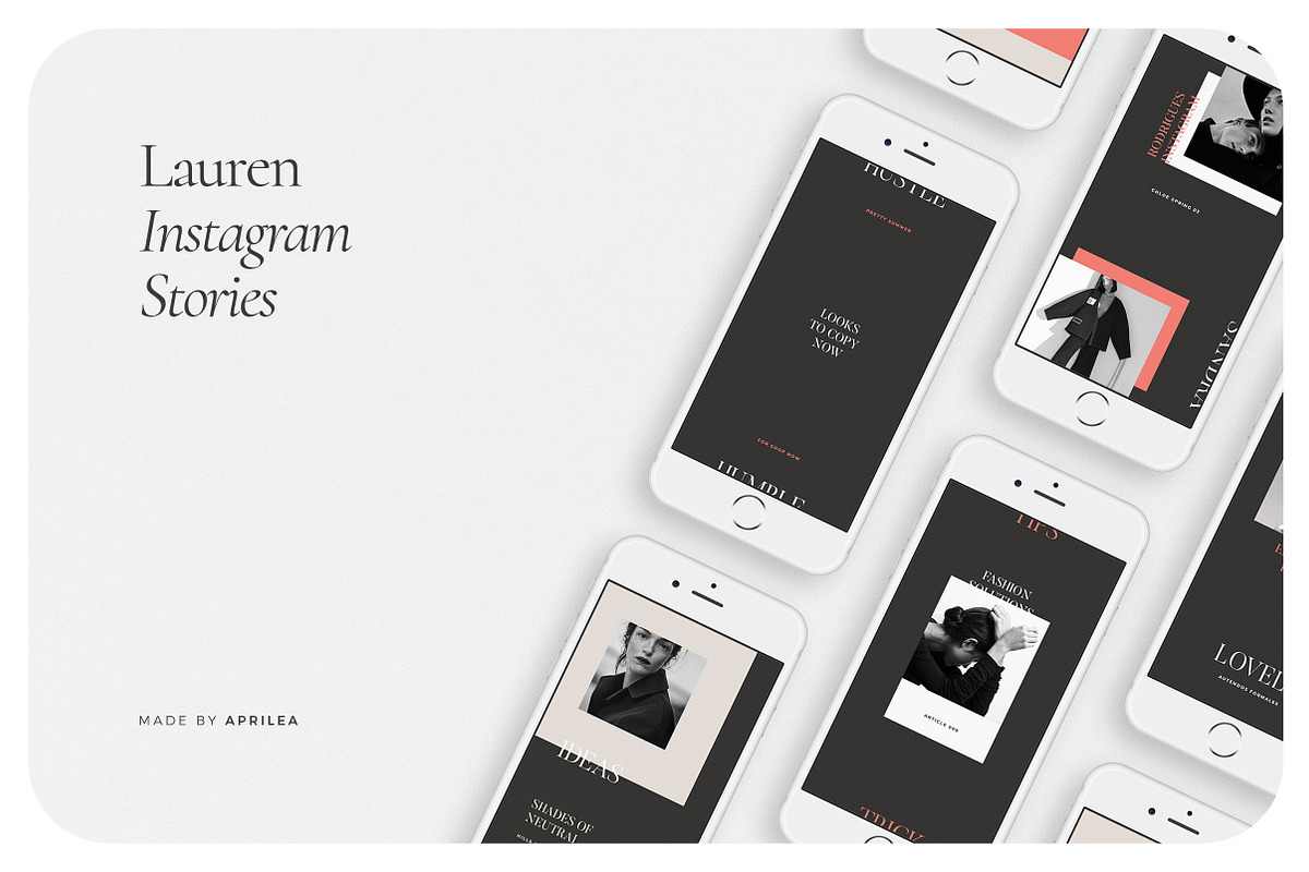 LAUREN Instagram Stories, a Social Media Template by Aprilea (Photo 6 of 7)
