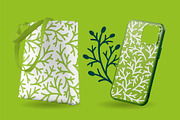 Linocut Conifer Branches Vector Set, a Decorative Illustration by Lettering_Logo (Thumbnail 11 of 13)