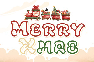 Merry Xmas - Handwritting, a Handwritten Font by Charmingbear59.design