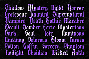Olde Soul – Blackletter Style, a Blackletter Font by Almarkhatype (Thumbnail 2 of 11)