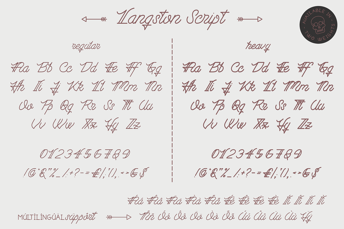 Langston Script + Sans Serif preview 5