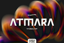 Atmara Futuristic Font
