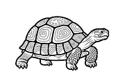 Turtle Line Art Illustration Bundle, an Illustration by Creativeshirt (Thumbnail 25 of 48)