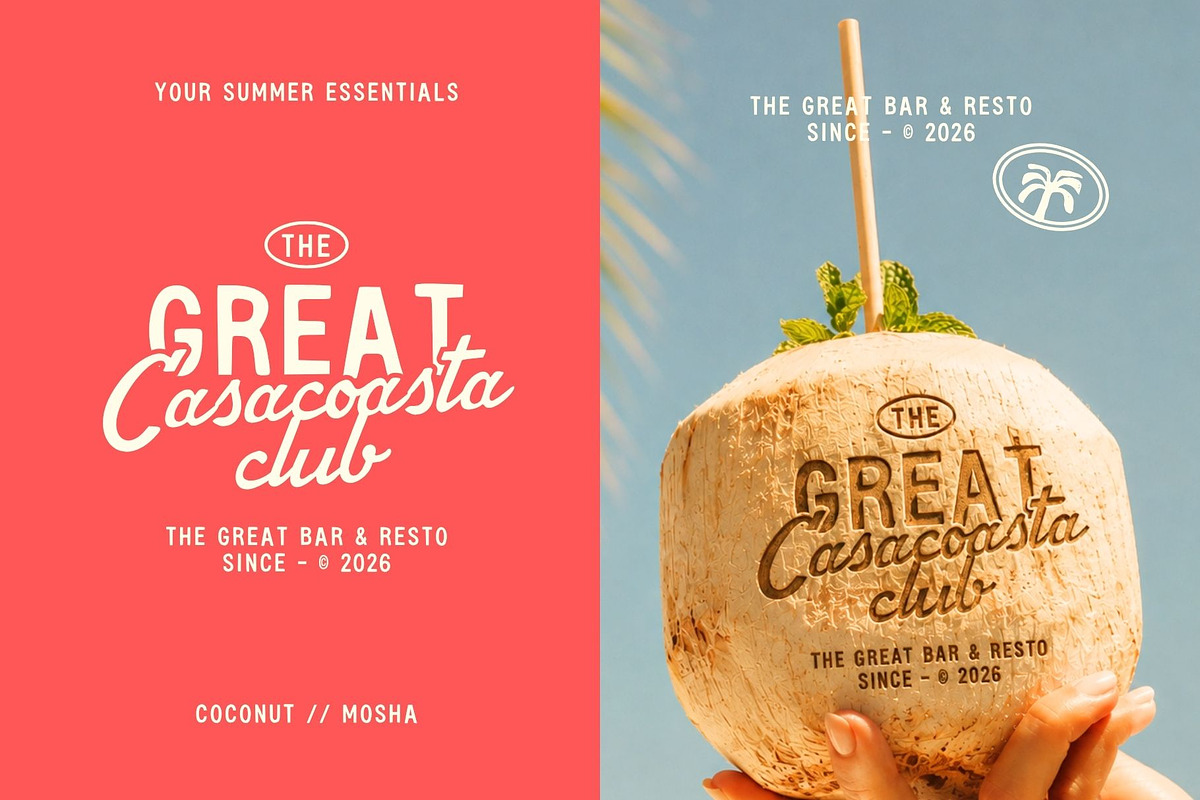 Palmea Duo Font, a Script Font by maghrib (Photo 3 of 6)