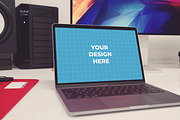24 PSD Macbook 2020 Mockup #1, a Books & Magazine Mockup by Laura (Thumbnail 5 of 25)