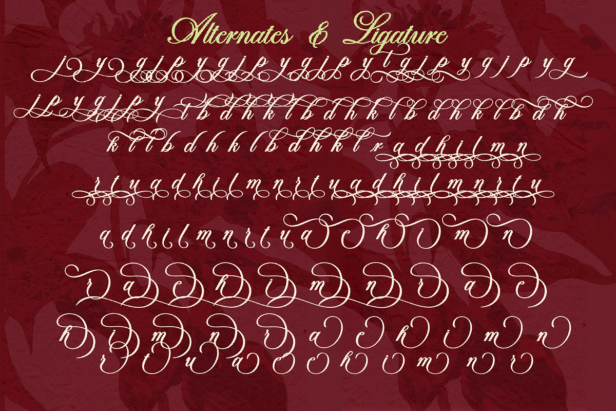 Buttery Puff - Endless Swash, a Script Font by Setara Langit CreativeStd (Photo 11 of 12)