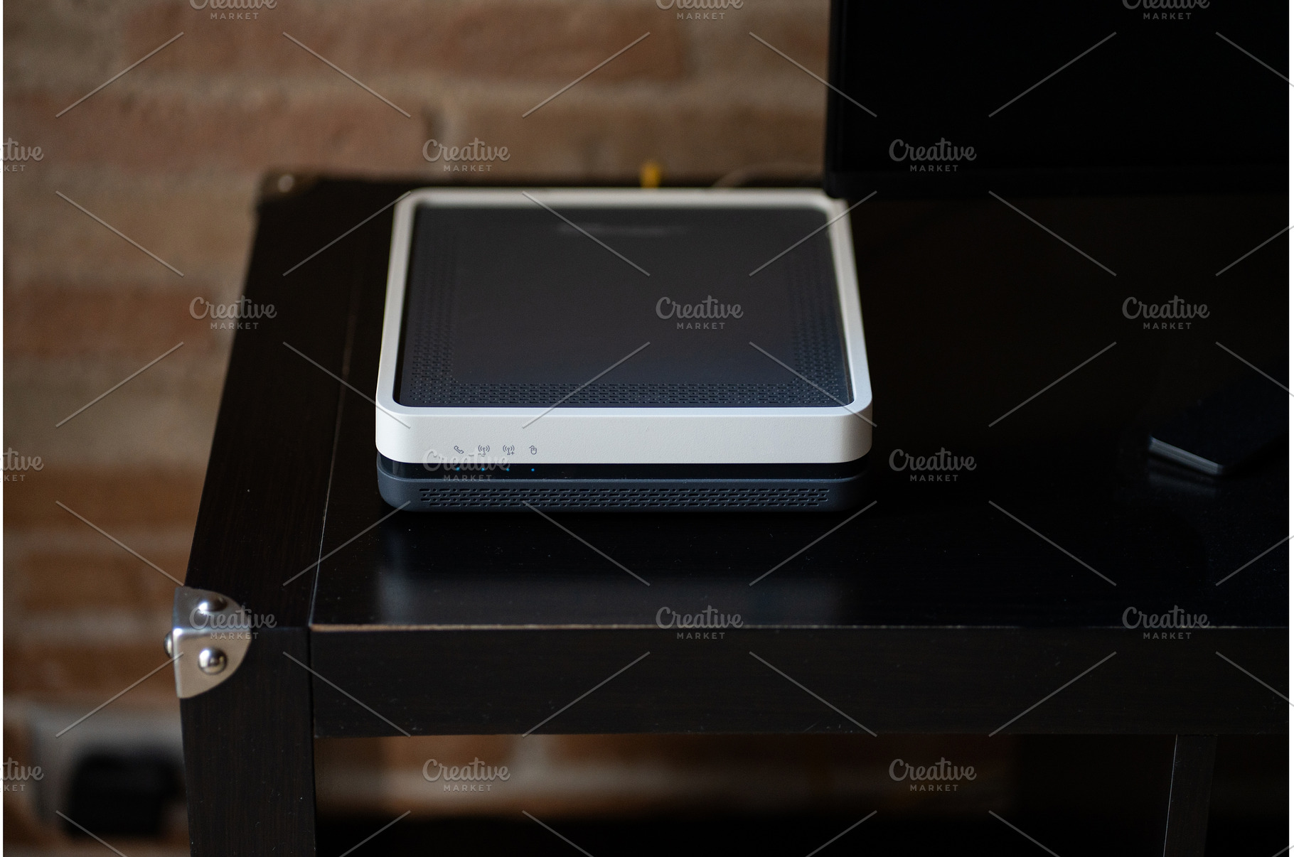 Modern internet router providing, a Technology Photo by volodymyrshtun13795