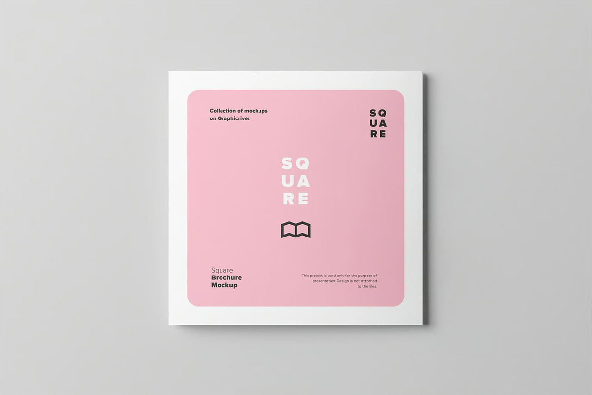 Four Fold Square Brochure Mock-up, an Advertising Mockup by zippypixelstudio (Photo 5 of 13)
