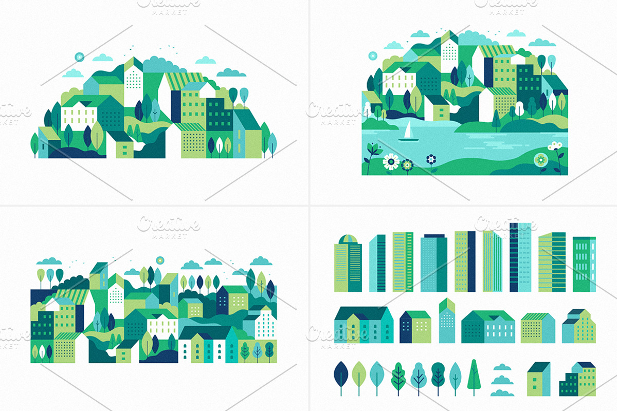 City illustrations, an Illustration by venimo (Photo 4 of 4)