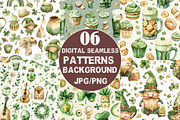 St. Patrick's Day Clipart, an Illustration by DreamCafeArt (Thumbnail 3 of 8)