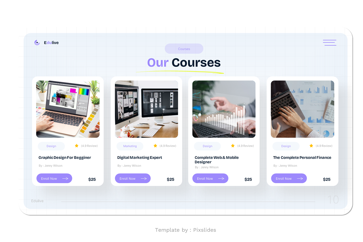 Online Course Keynote, a Presentation Template by Pixslides (Photo 5 of 7)