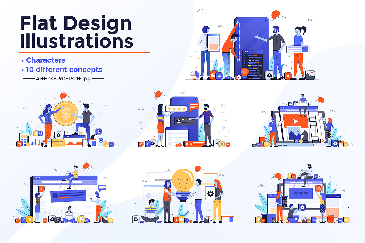 Modern Flat design Business concepts, an Education Illustration by Creative Graphics (Photo 1 of 12)