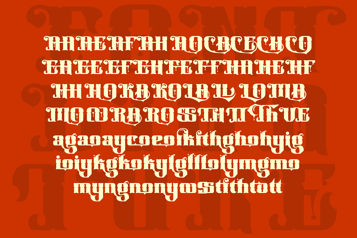 Cleffordy Traditional Serif, a Blackletter Font by TypeClassHeroes (Photo 14 of 16)