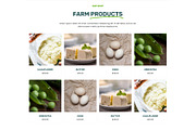 Organic Farm Food Elementor Template, a WordPress Template by HasnainDEV (Thumbnail 3 of 7)