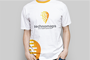 TecnoMaps - Logo Template, a Branding & Logo Template by Alfam17 (Thumbnail 2 of 3)