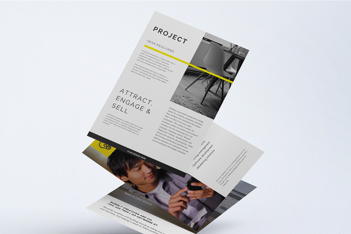 Flyer or Letterhead Mockup, a Print Template by 2M GRAPHICS DESIGN (Photo 5 of 7)