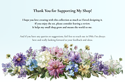 Blue & Purple Watercolor Flower PNG, an Illustration by Loony Dream Designs (Thumbnail 8 of 8)