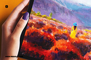 iPad Pro 12'' Mockup, Hands & Pencil, an iPad Mockup by Custom Scene (Thumbnail 2 of 7)