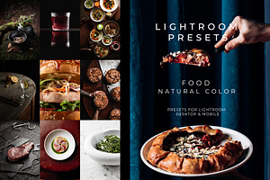 FOOD NATURAL / 2 LR Presets Pack