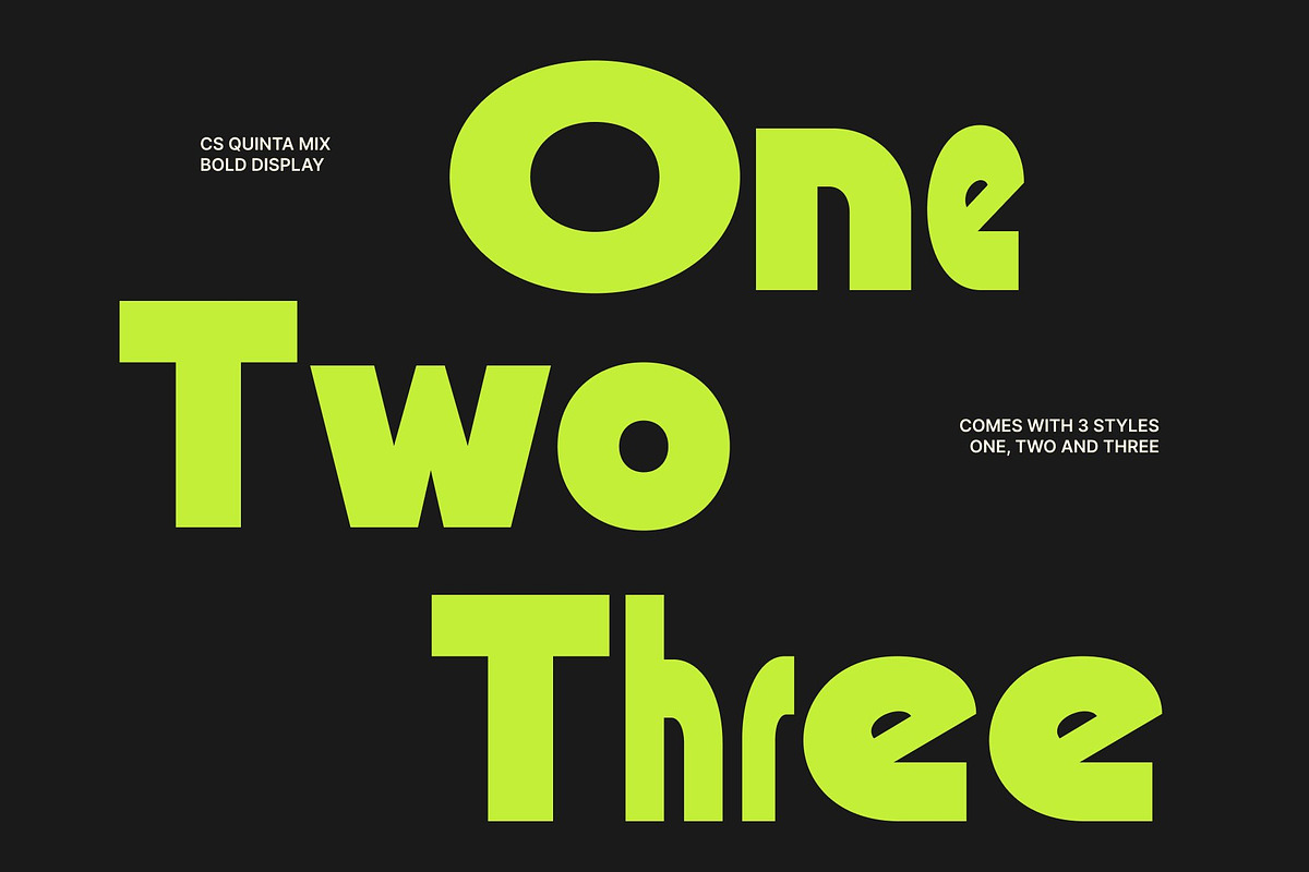 CS Quinta Mix, a Sans Serif Font by Craft Supply Co. (Photo 2 of 8)