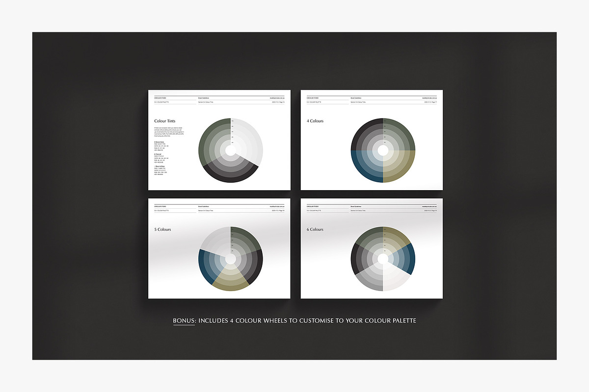 ODESSA / Brand Guidelines, a Presentation Template by Circular (Photo 19 of 20)
